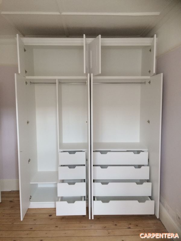 wardrobe 8 doors 8 drawers - london